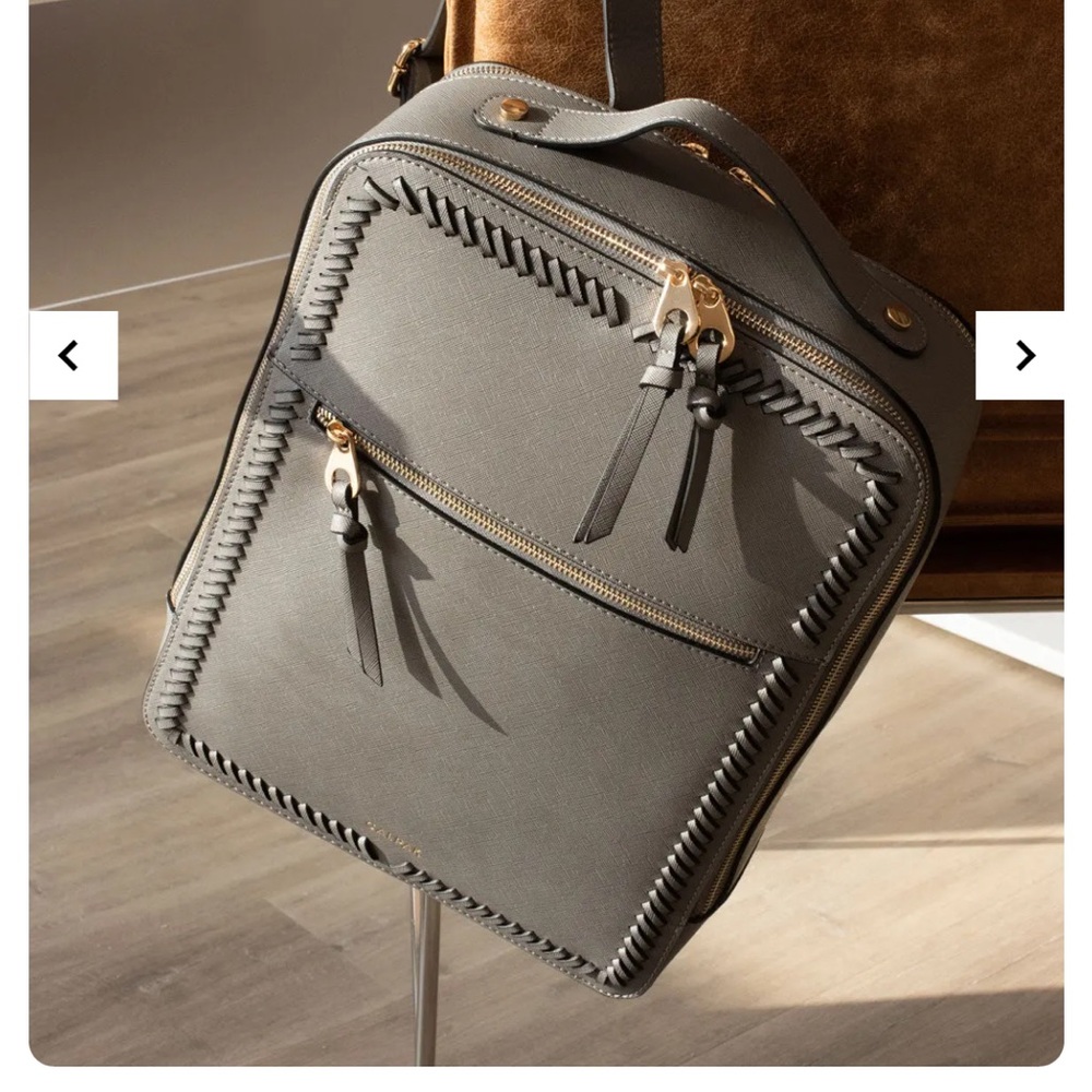 CALPAK Kaya 15 inch Laptop Backpack in Charcoal Grey